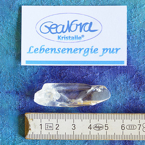 GeaNova-Kristall - Rohkristallspitze klar - Einzelstück