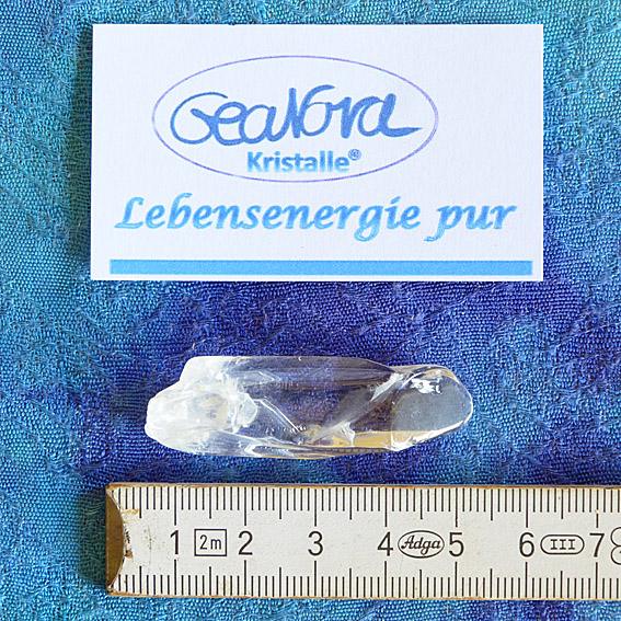 GeaNova-Kristall - Rohkristallspitze klar - Einzelstück