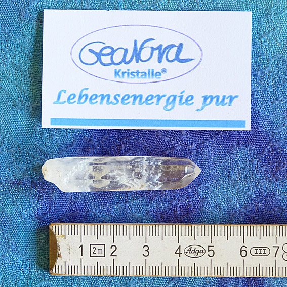 GeaNova-Kristall - Rohkristallspitze klar - Einzelstück