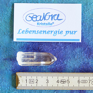 GeaNova-Kristall® - Rohkristallspitze klar - Einzelstück