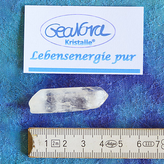 GeaNova-Kristall® - Rohkristallspitze klar - Einzelstück