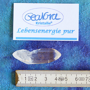 GeaNova-Kristall® - Rohkristallspitze klar - Einzelstück