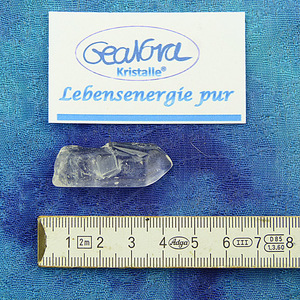 GeaNova-Kristall® - Rohkristallspitze klar - Einzelstück