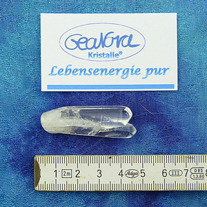 GeaNova-Kristall® - Rohkristallspitze klar - Einzelstück