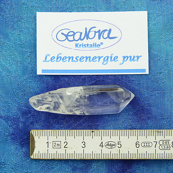 GeaNova-Kristall® - Rohkristallspitze klar - Einzelstück