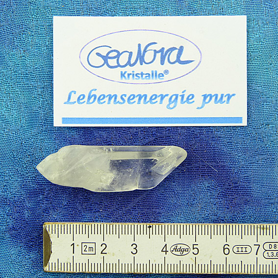 GeaNova-Kristall® - Rohkristallspitze klar - Einzelstück