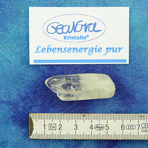 GeaNova-Kristall® - Rohkristallspitze klar - Einzelstück