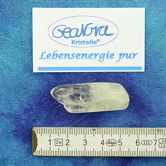 GeaNova-Kristall® - Rohkristallspitze klar - Einzelstück