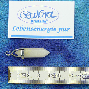 GeaNova-Kristall®-Kettenanhänger mit silberner Öse 311