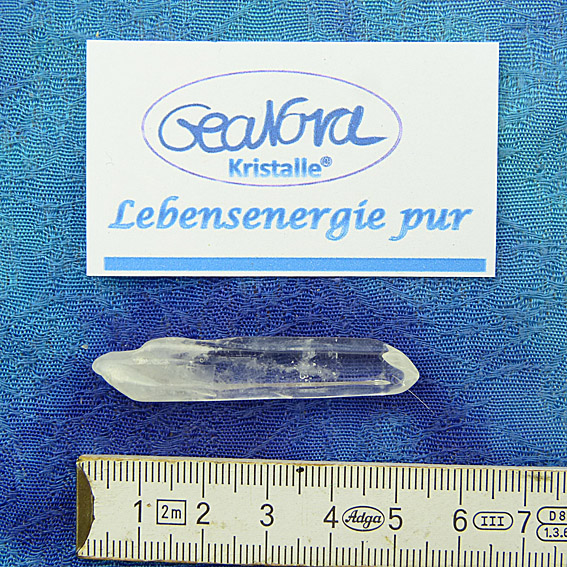 GeaNova-Kristall® - Rohkristallspitze klar - Einzelstück