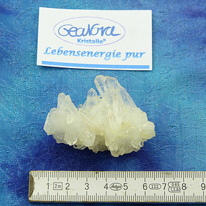 GeaNova-Kristallstufe glasklar A+ - Einzelstück