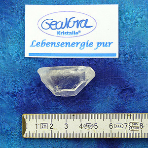 GeaNova-Kristall® - Rohkristallspitze klar - Einzelstück