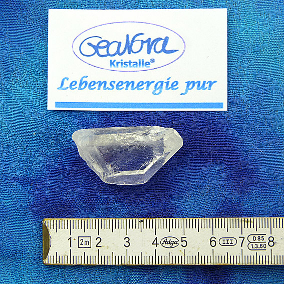 GeaNova-Kristall® - Rohkristallspitze klar - Einzelstück