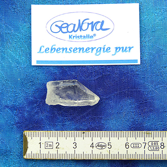 GeaNova-Kristall® - Rohkristallspitze klar - Einzelstück