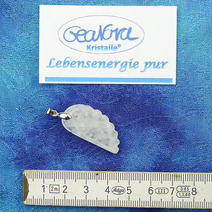 GeaNova-Kristall®-Kettenanhänger Engelsflügel