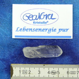 GeaNova-Kristall® - Bergkristallspitze klar - poliert - Einzelstück