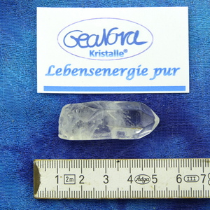 GeaNova-Kristall® - Bergkristallspitze klar - poliert - Einzelstück