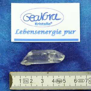 GeaNova-Kristall® - Bergkristallspitze klar - poliert - Einzelstück