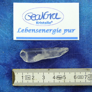 GeaNova-Kristall® - Bergkristallspitze klar - poliert - Einzelstück
