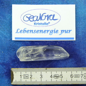 GeaNova-Kristall® - Bergkristallspitze klar - poliert - Einzelstück