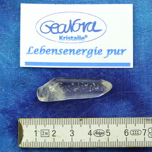 GeaNova-Kristall® - Bergkristallspitze klar - poliert - Einzelstück