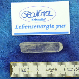 GeaNova-Kristall® - Bergkristallspitze klar - poliert - Einzelstück