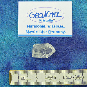 GeaNova-Kristall®-Rohkristallspitze geschliffen