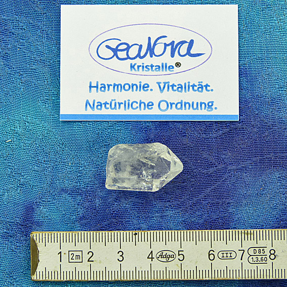 GeaNova-Kristall®-Rohkristallspitze geschliffen