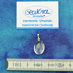 GeaNova-Kristall®-Kettenanhänger Tropfen
